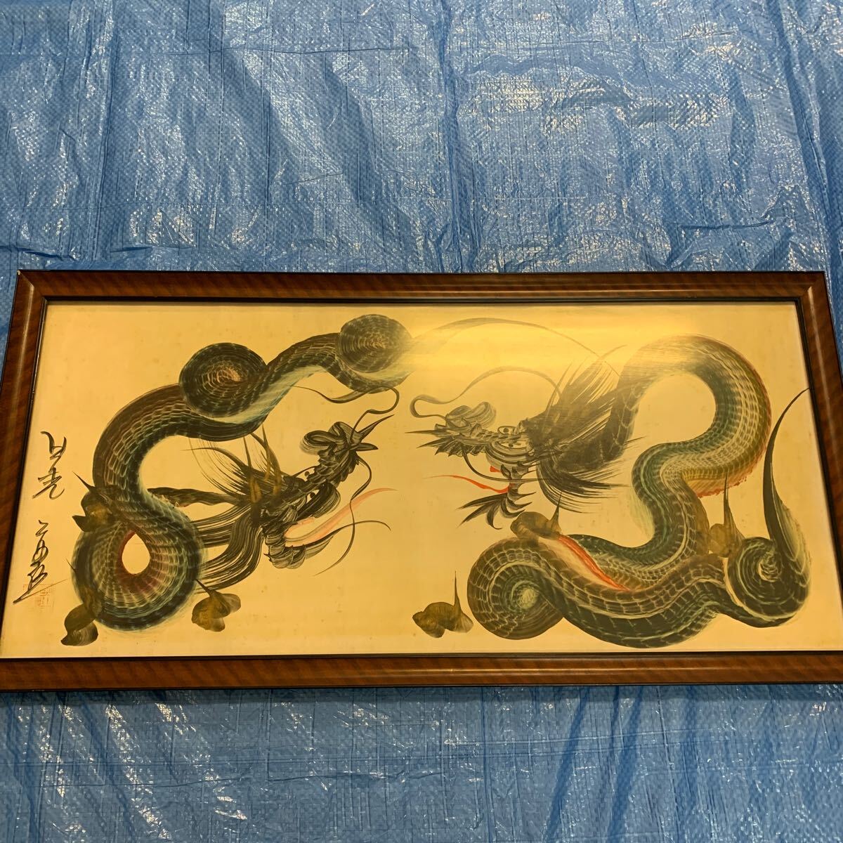 Yahoo!オークション - 【長期保管品】日光 一筆龍 髙瀨 初代 髙塚富一