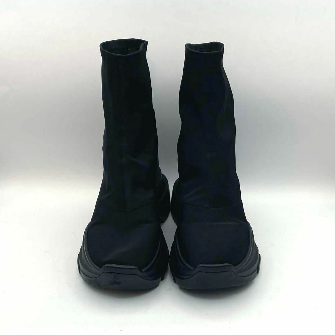 YELLO トーキョー ブラック ダブル スニーカー ショートブーツ XL