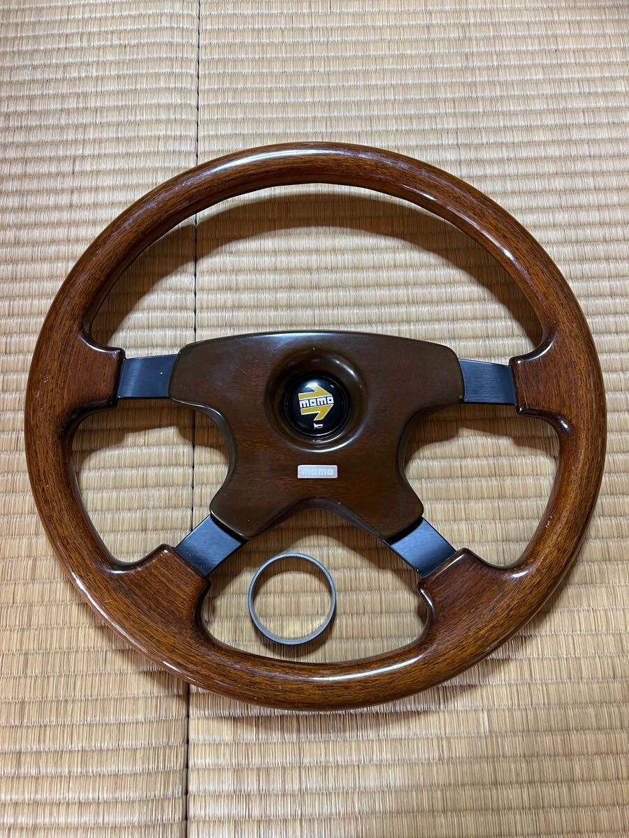 Yahoo!オークション - momo アストラ ウッドステアリング 36パイ ブラ