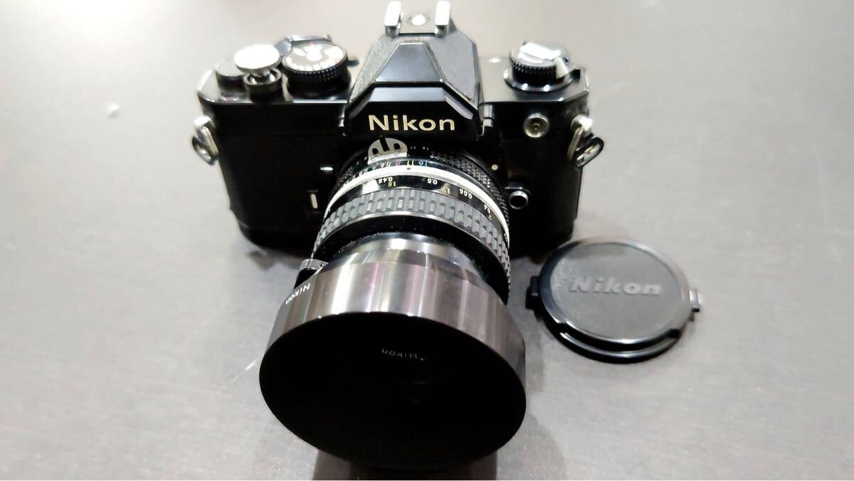 Yahoo!オークション - ニコンFMブラックフィルムカメラ動作未確認現状