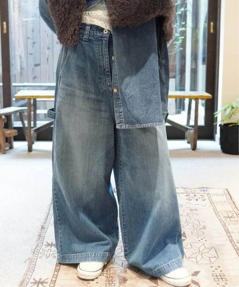 未使用 journal standard luxe 12OZデニムタックペインターパンツ