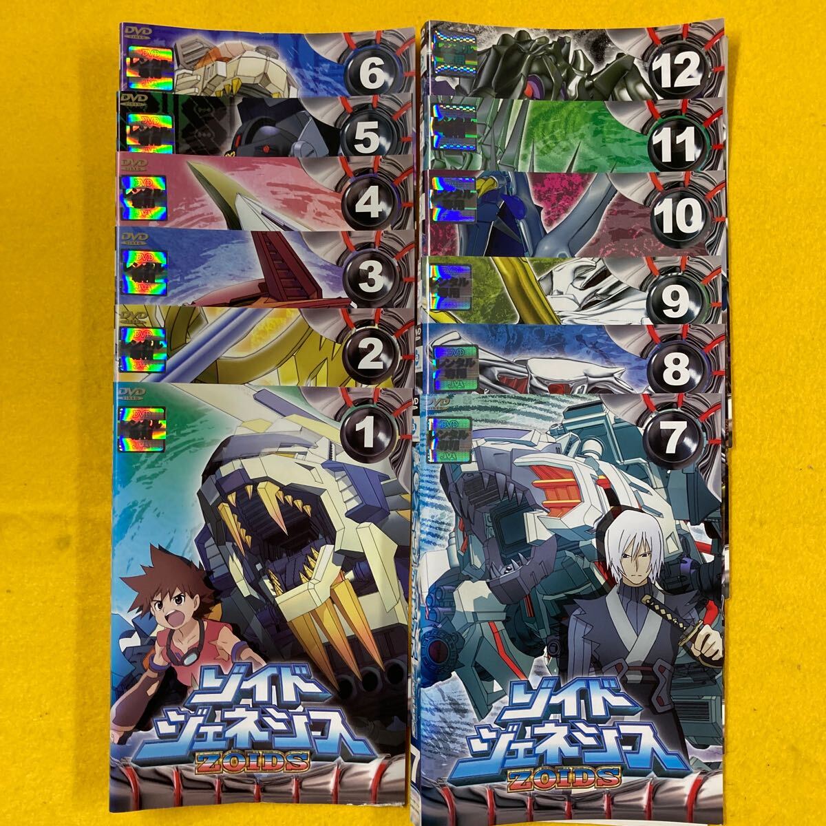 ZOIDS ゾイド ジェネシス 12巻全巻セット 管理番号30182 DVD レンタル