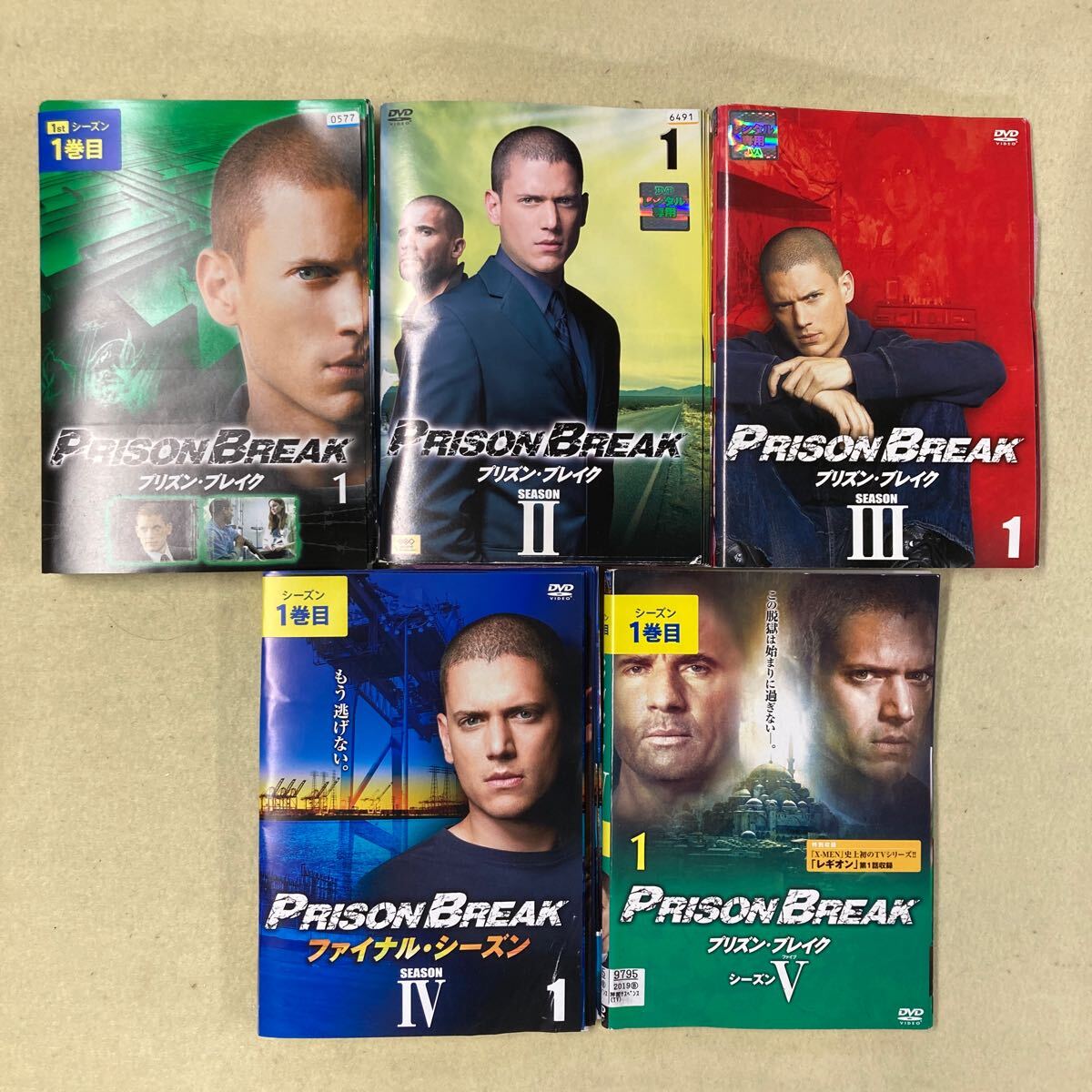 PRISON BREAK プリズン・ブレイク シーズン1〜5 48巻全巻セット 管理