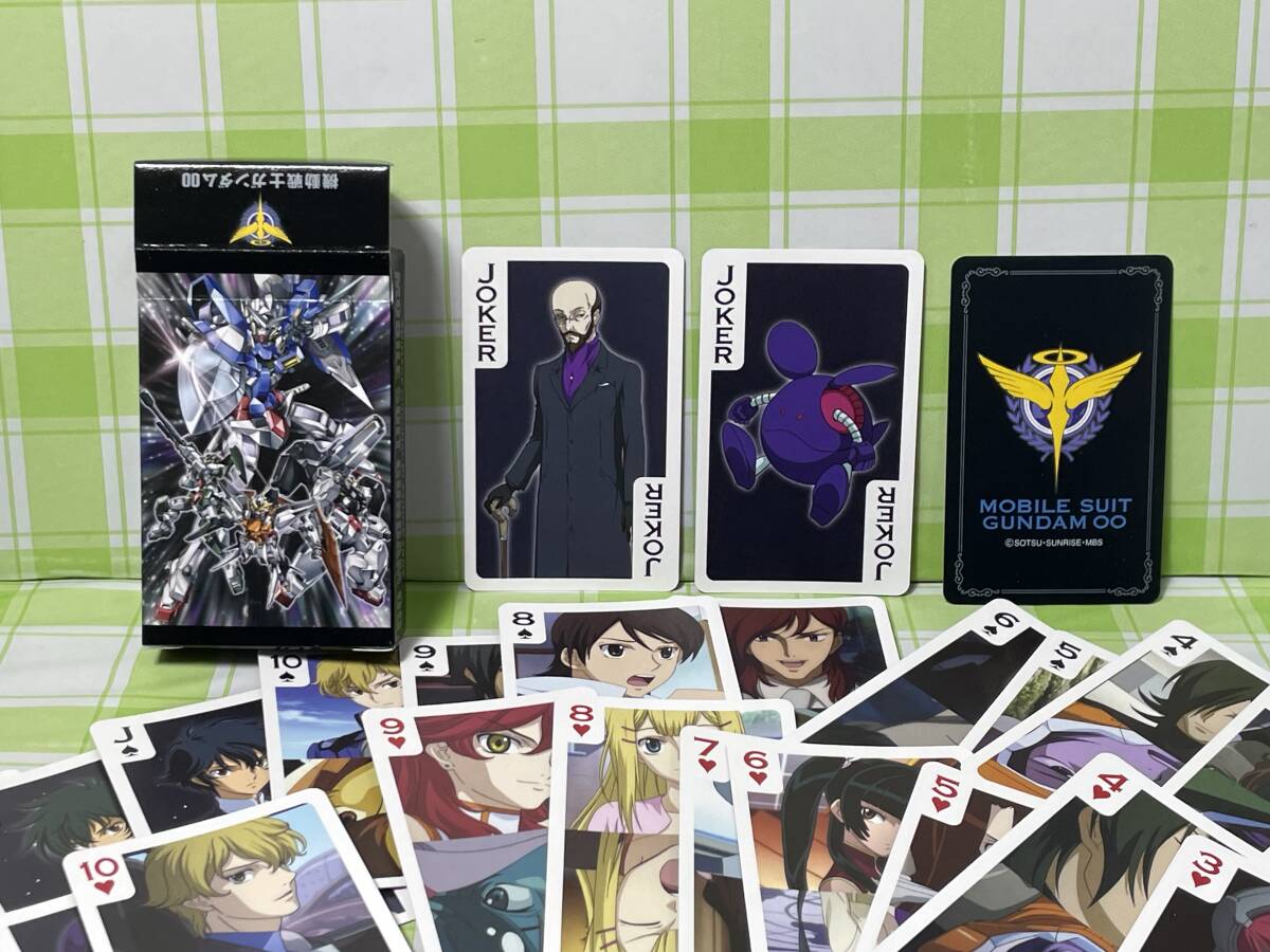 徳間書店 機動戦士ガンダム00 アニメージュオリジナルプレイングカード
