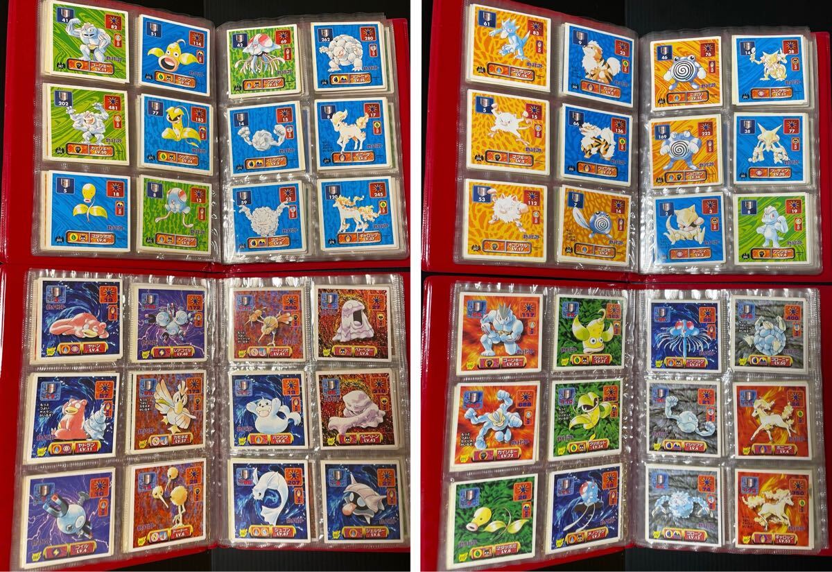 アマダ ポケモン最強シール烈伝 初代＆改 フルコンプリートセット