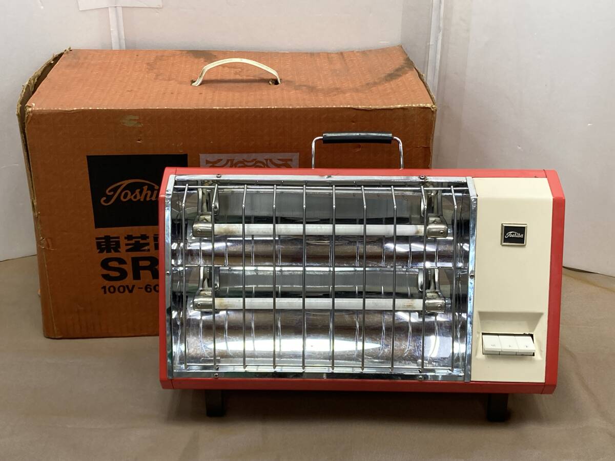 Yahoo!オークション - 昭和レトロ 東芝 TOSHIBA 電気ストーブ SR-665A