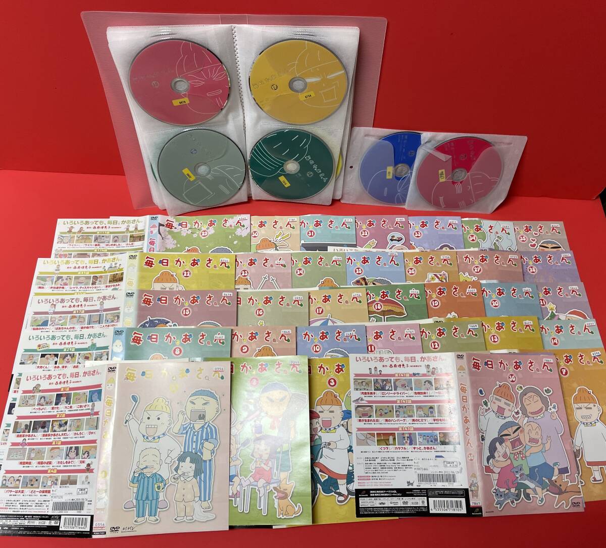 Yahoo!オークション - 毎日かあさん [レンタル落ち] 全36巻セット [DVD