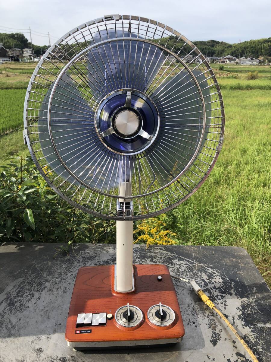 HITACHI 日立 H-727 昭和レトロ 扇風機 昭和レトロ ビンテージ 日立
