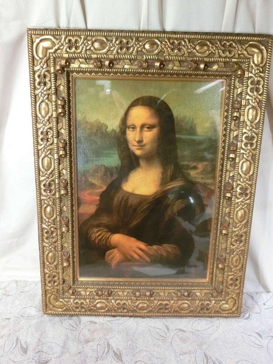 Yahoo!オークション - モナリザ 複製画 模写 1974年モナリザ日本展記