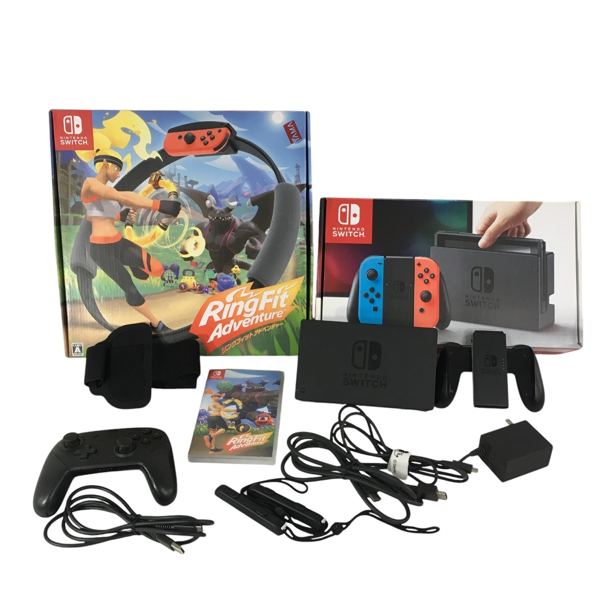 Nintendo Switch 本体 プロコントローラーセット ジャンク品です