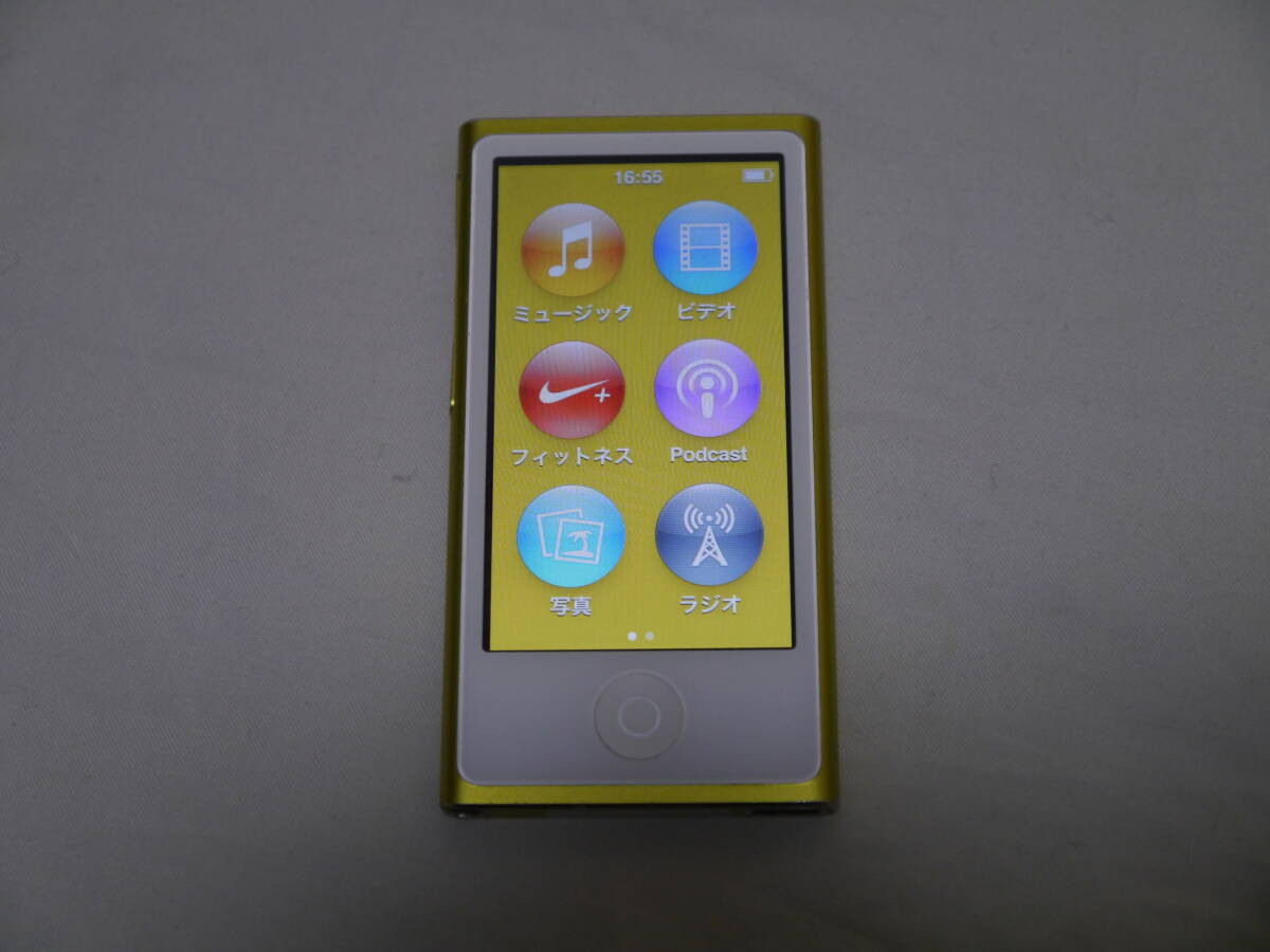 Apple iPod nanoゴールド 本体 イヤフォン付き Apple iPod nano