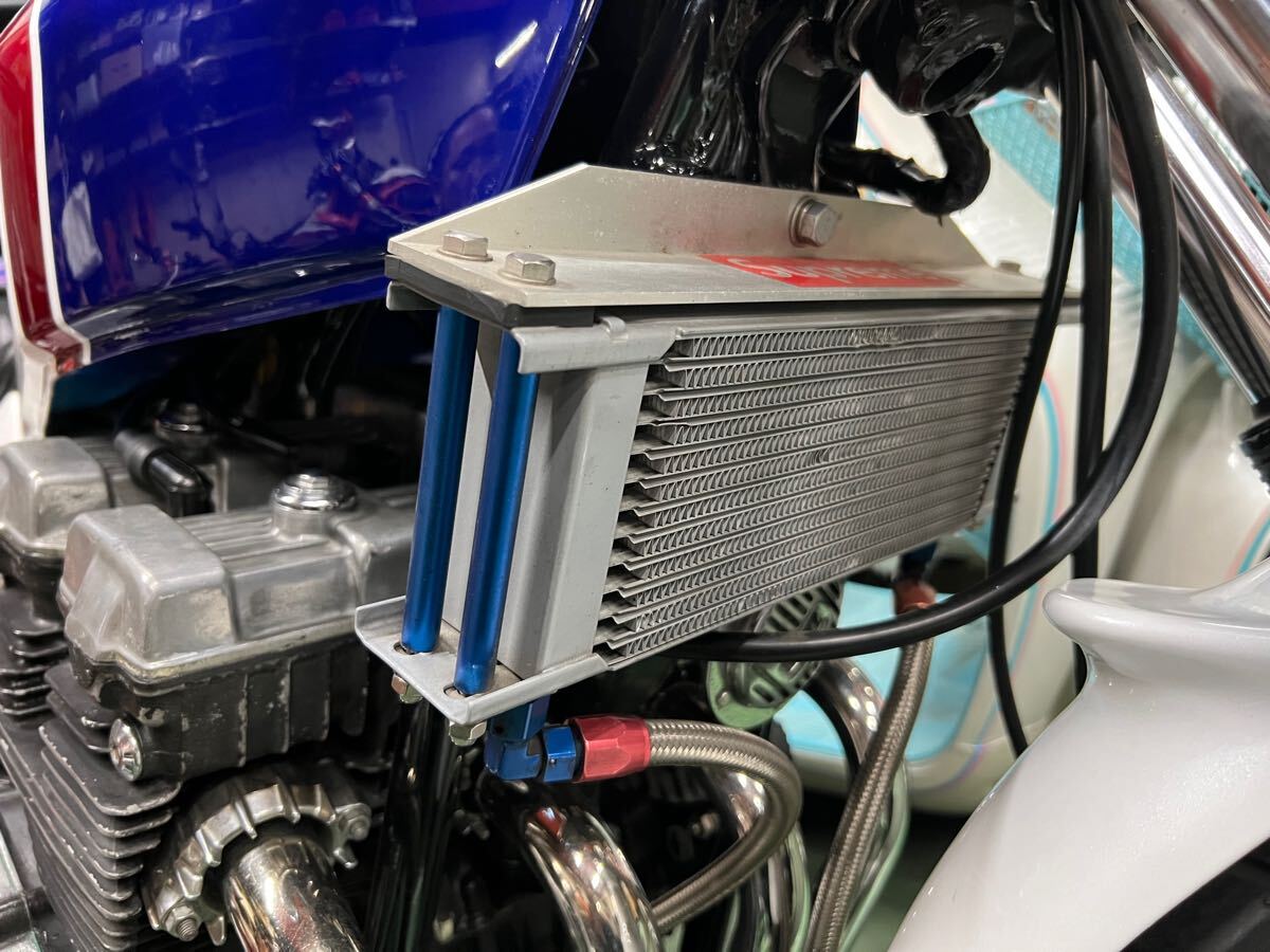 Yahoo!オークション - CBX400F オイルクーラー EARL'S アールズ 売り切