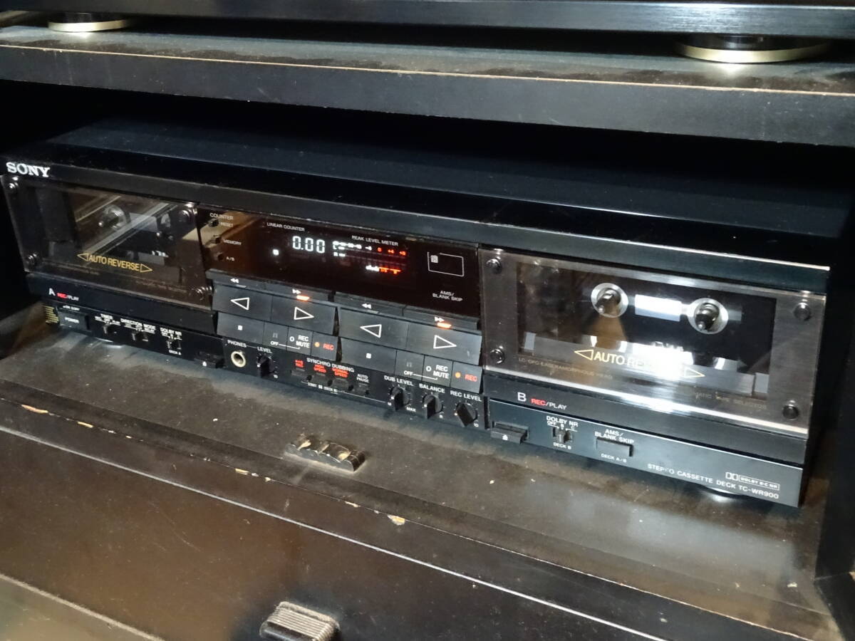 Yahoo!オークション - SONY TC-WR900 ダブルオートリバースカセットデ