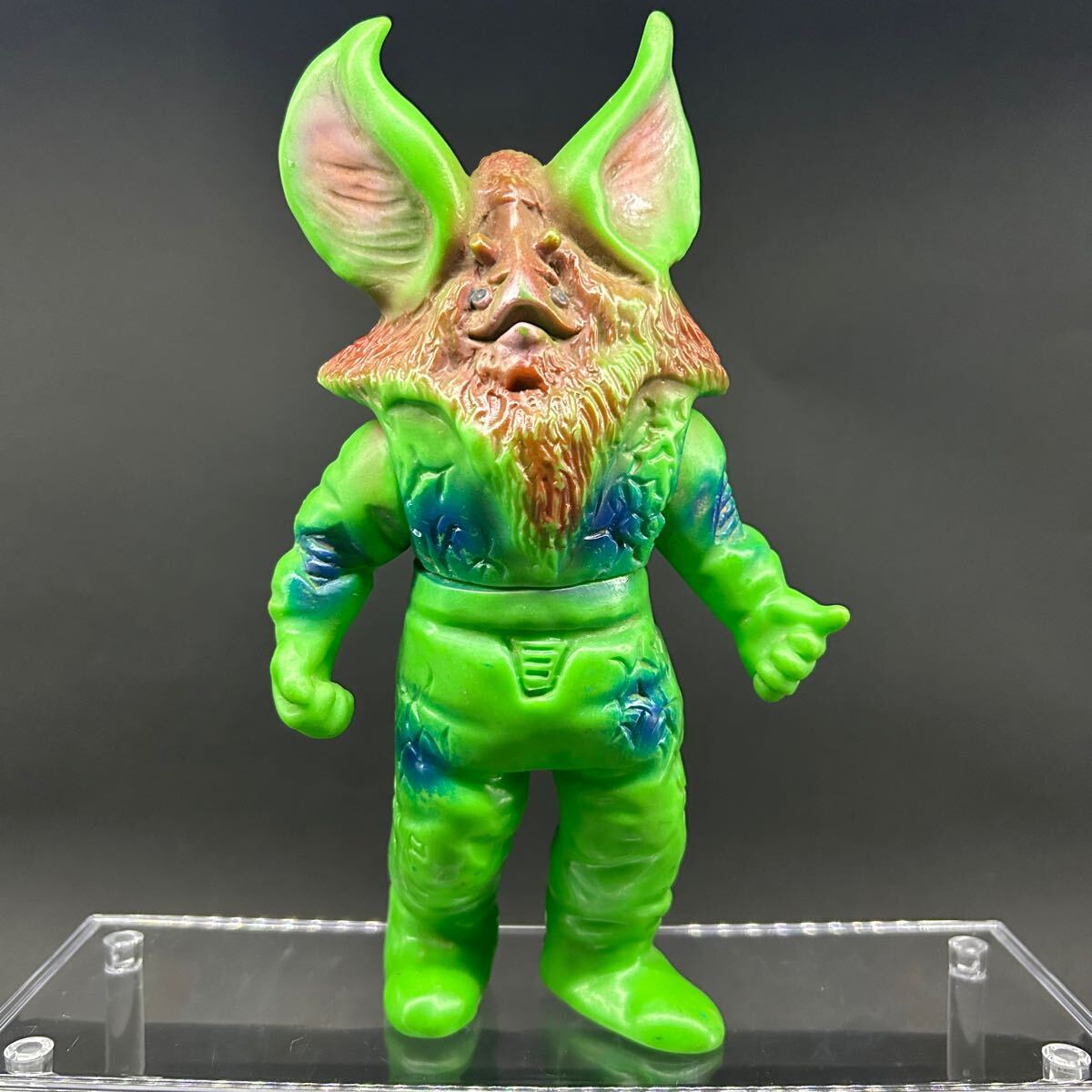 Yahoo!オークション - ブルマァク イカルス星人 美品 ソフビ 当時物 ビ
