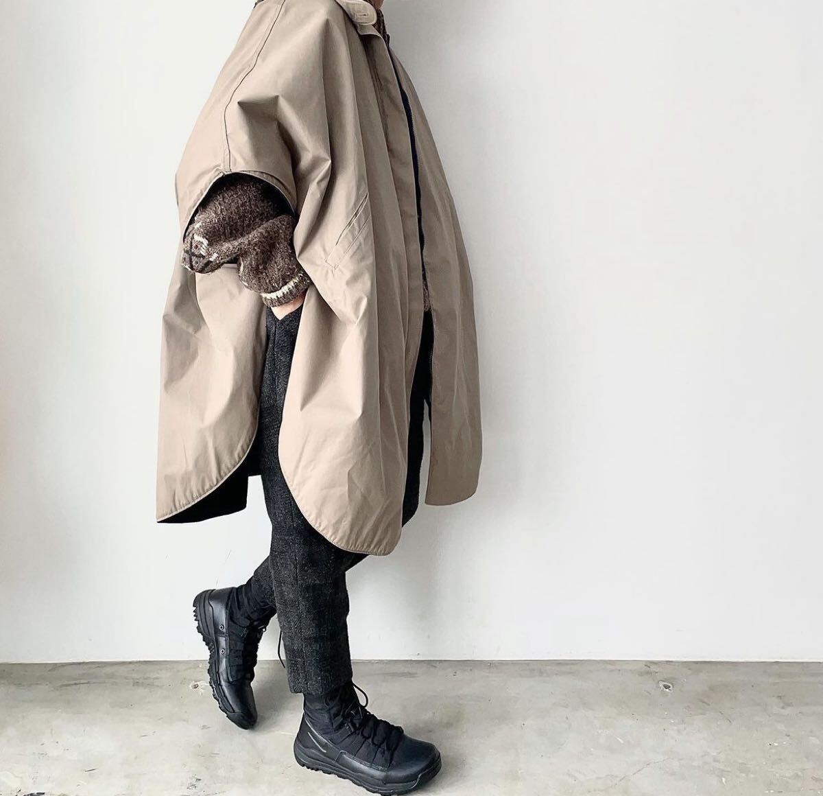 超レア USA 美品 80s ポンチョ マント ウールリッチ WOOLRICH