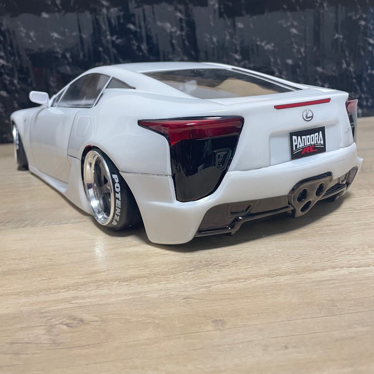 パンドラ レクサス LFAドリフト 1/10 ラジコン ボディ rc ドリフト