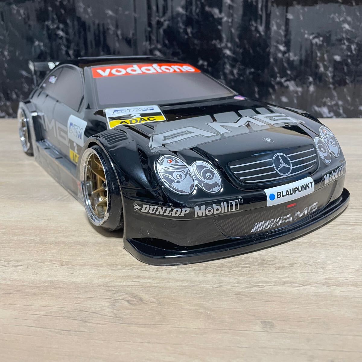 タミヤ メルセデス clk 1/10 ラジコン ボディ rc 塗装済み 完成品
