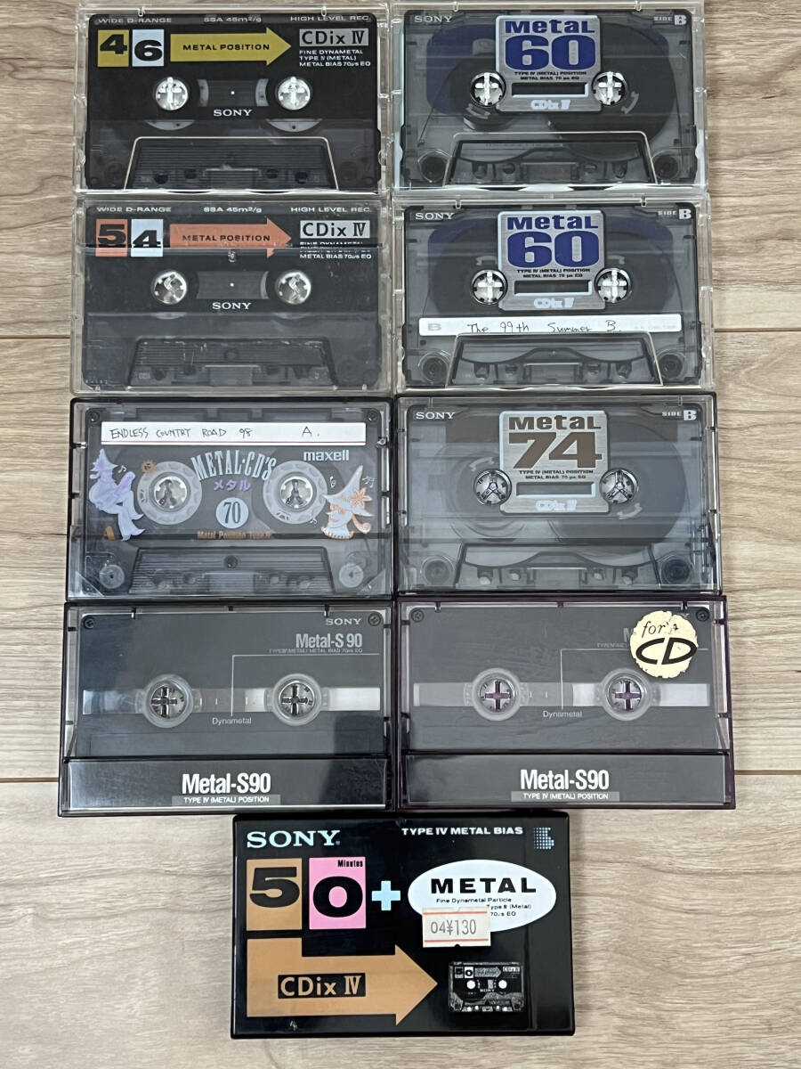 Yahoo!オークション - 【未開封新品＋使用済品】カセットテープ 9本セ