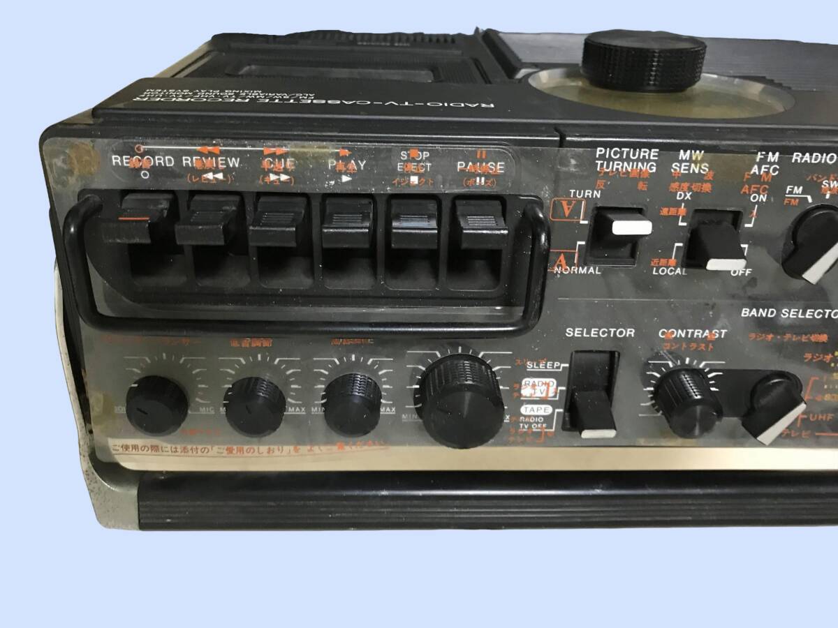 M4861 Victor ビクター ラジオ／テレビ／カセットレコーダー ラテカセ