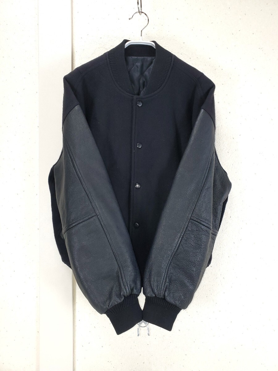 美品 コムサデモード ウールメルトン 袖レザー 美品 コムサデモード