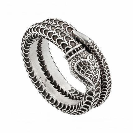 新品】GUCCI/グッチ ガーデン シルバー925 スネークリング 13号 指輪