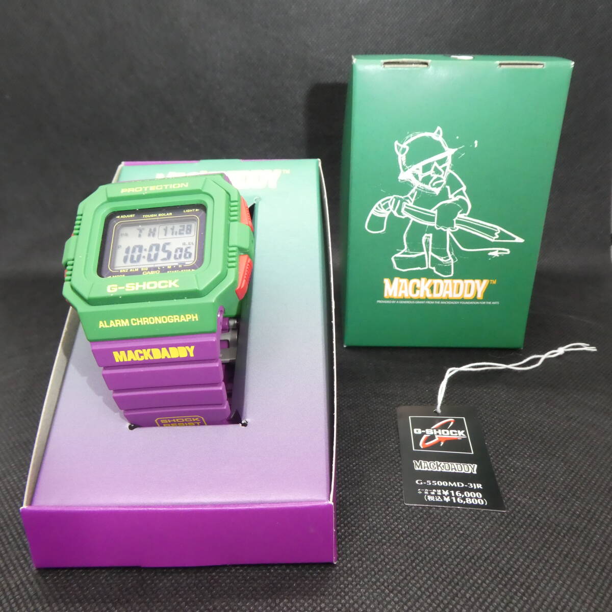 Yahoo!オークション - G-SHOCK マックダディ コラボ G-5500MD-3JR タフ