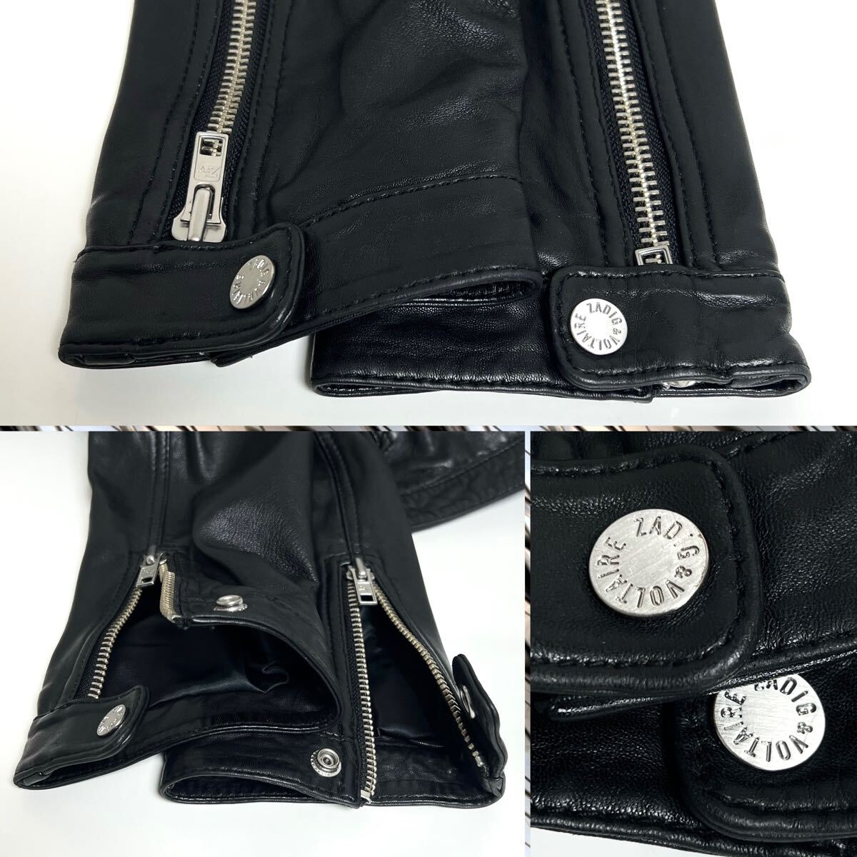 Zadig & Voltaire ザディグ エ ヴォルテール Lake Leather Jacket