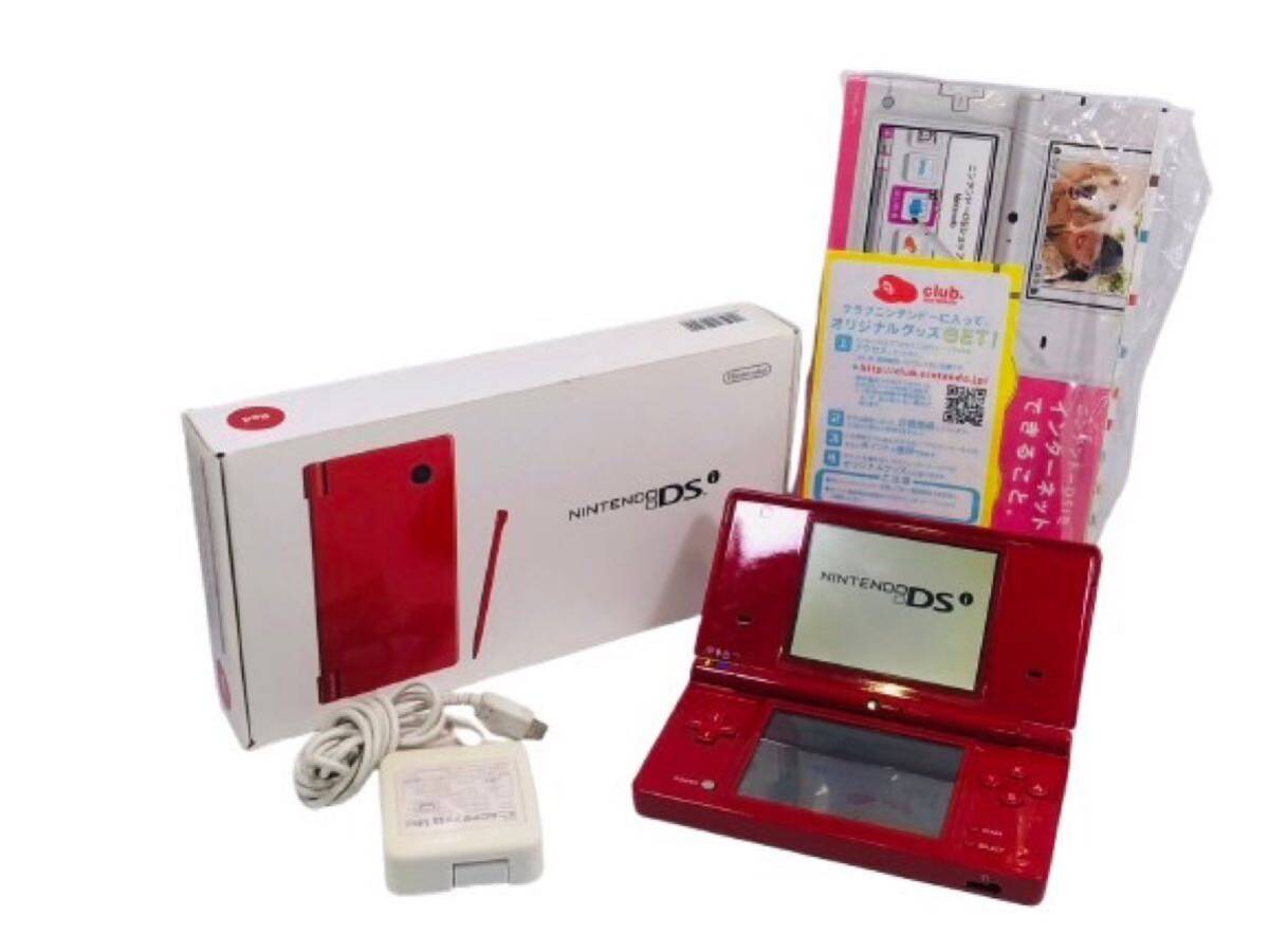 ニンテンドーDSi レッド 本体＋箱等 美品箱付☆ニンテンドーDSi☆本体