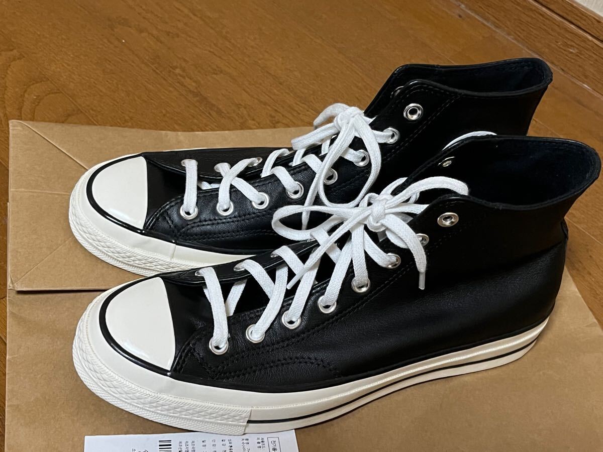 CONVERSE CT70 レザー ハイカットスニーカー 27 5㎝ チャックテイラー