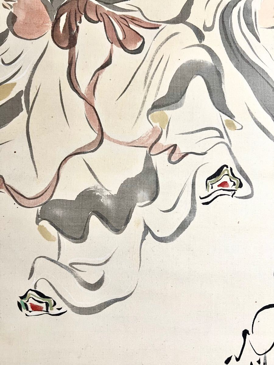 Yahoo!オークション - 【真作】【S8】須佐天斎「張果老 瓢箪から駒」絹