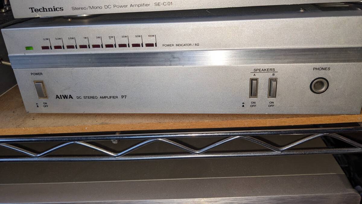 R*2様 昭和の名機 Aiwa アンプSystem S-C7 S-P7 S-R R*2様 昭和の