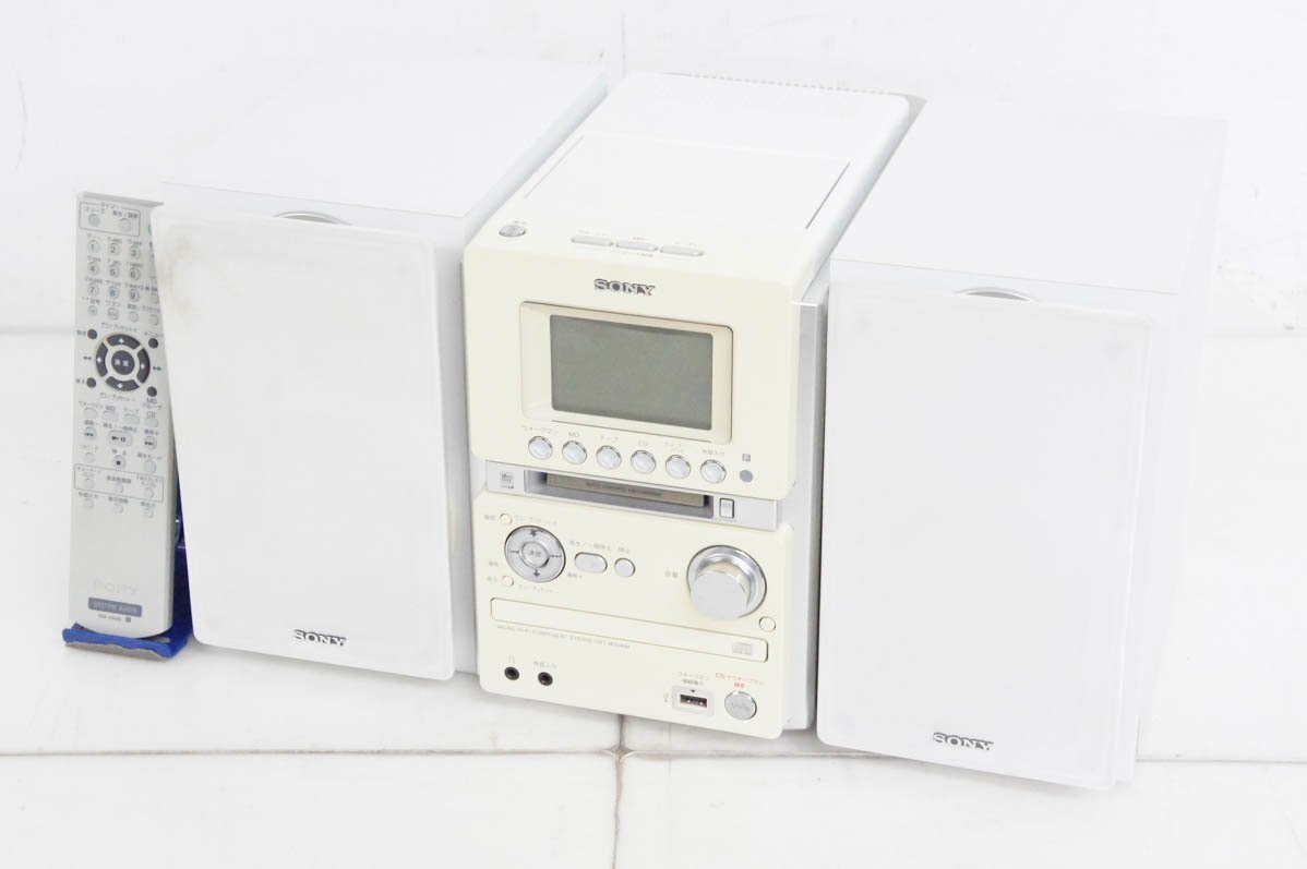 SONY HCD-M35WM MD搭載 オールインワンコンポ ソニー 【公式通販】