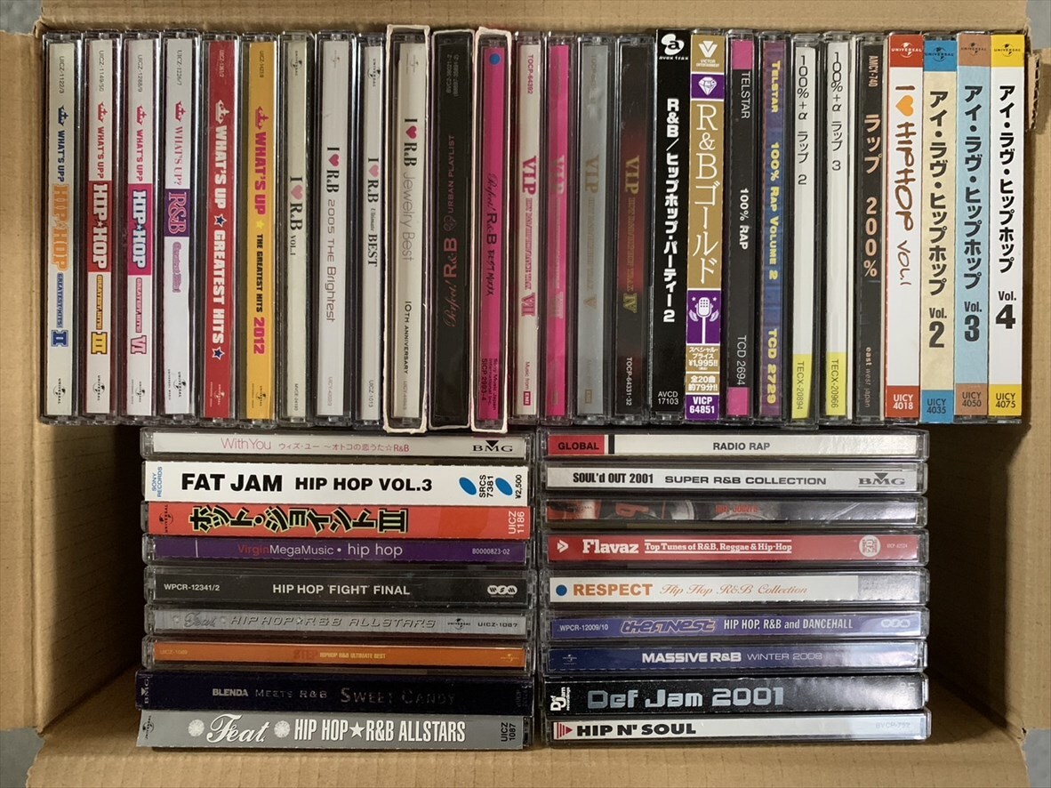 HIPHOP R&B 系の60枚セット CDアルバム86枚セット HIPHOP R&B 中心 MIX