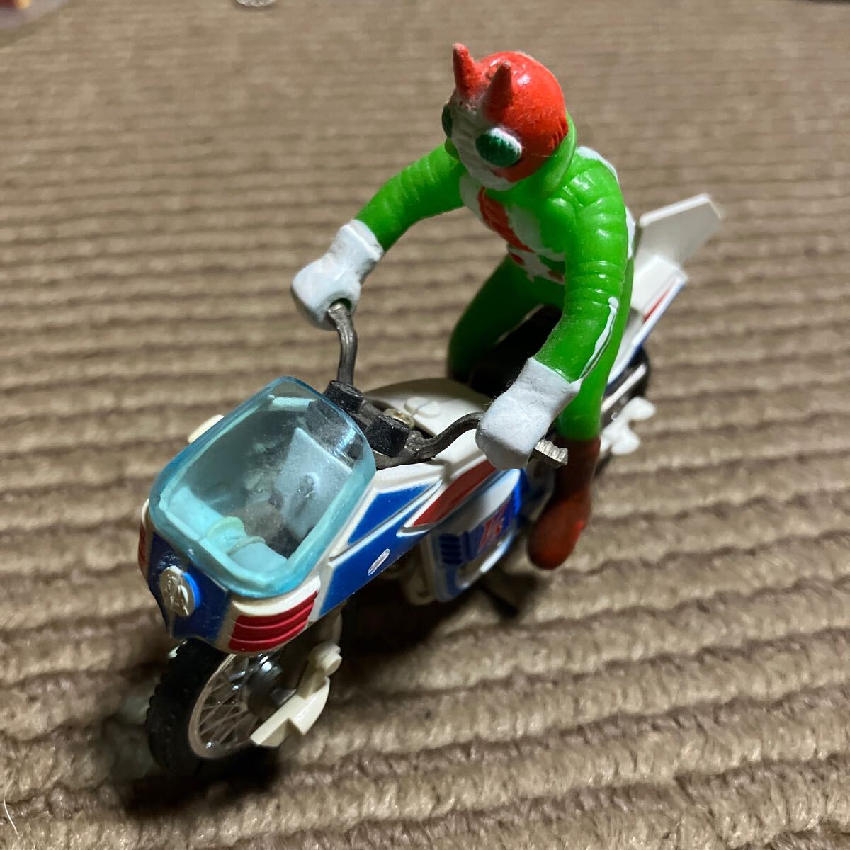 ポピー ポピニカ 仮面ライダーV3 ハリケーン号 バイク フィギュア 当時
