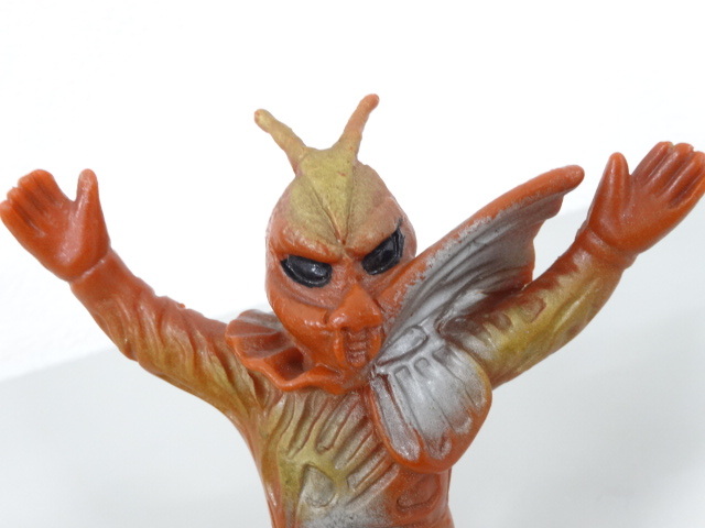 超貴重】当時物 ミニソフビ 怪人ギリーラ 仮面ライダー 毒蝶ギリーラ