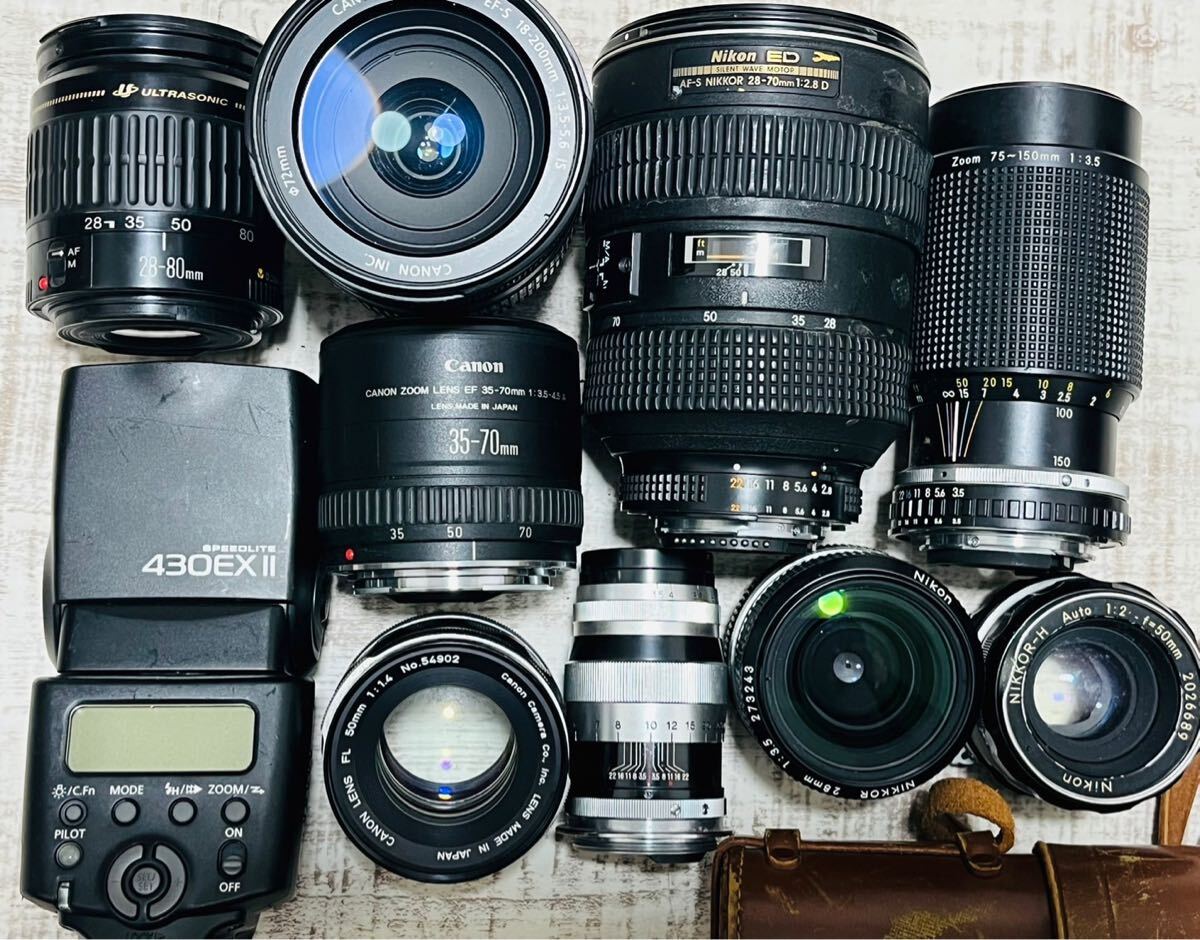 レンズ まとめ売り ジャンク 1円スタートカメラレンズまとめ売り 動作