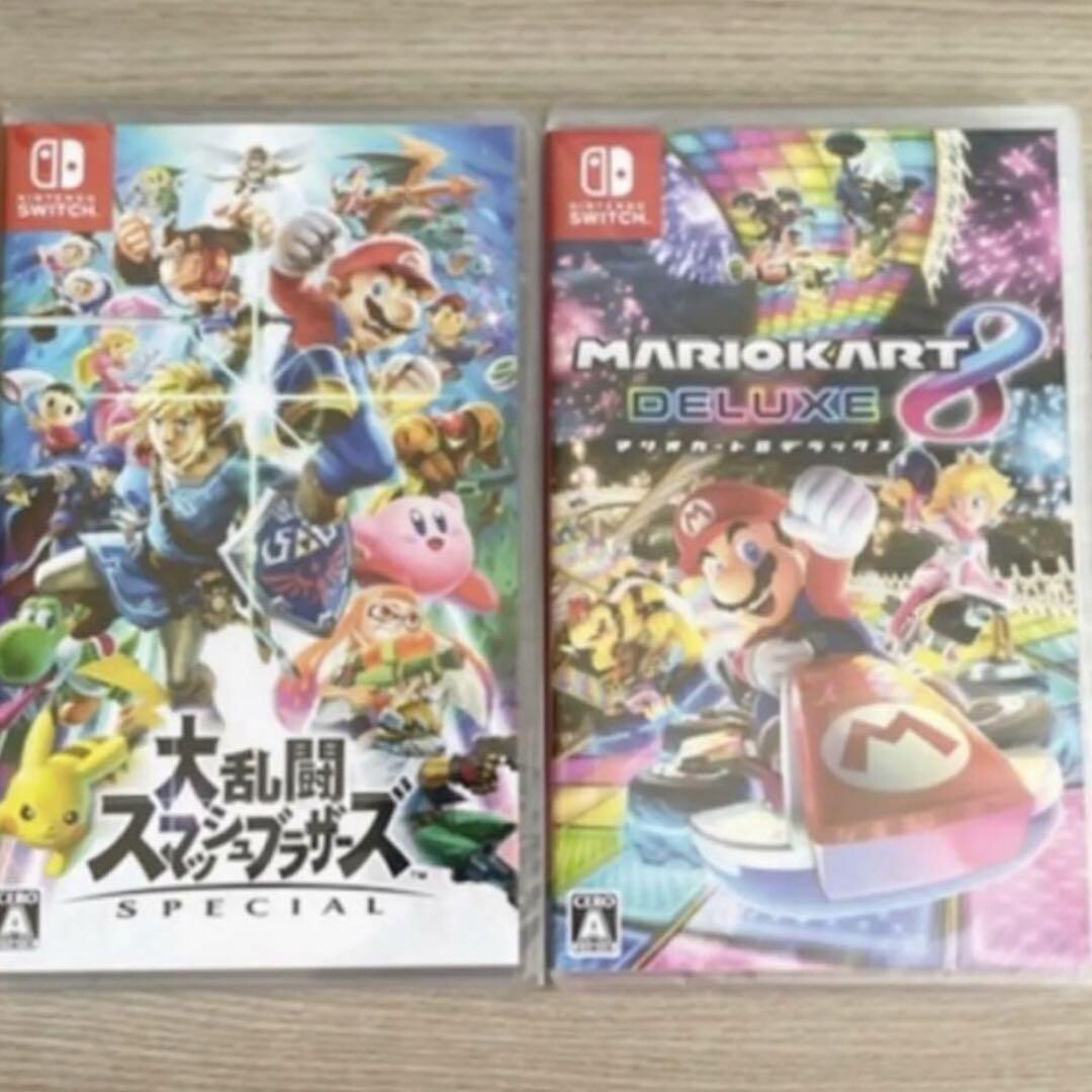 お得まとめ売りNintendo Switch マリカー8DX ゼルダ ティアキン Amazon