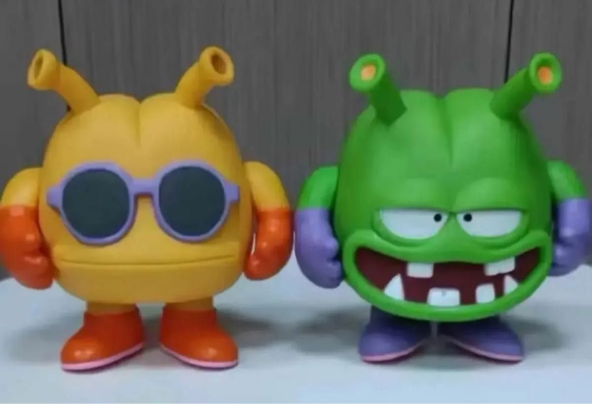 ニコチャン大王 家来 Dr スランプ アラレちゃん ソフビ 2体セット 箱