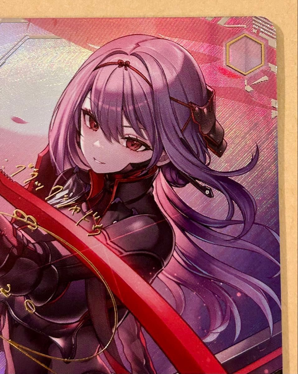 ヴァイスシュヴァルツ ヴァイス 勝利の女神 NIKKE SEC+ 紅蓮 ブラック