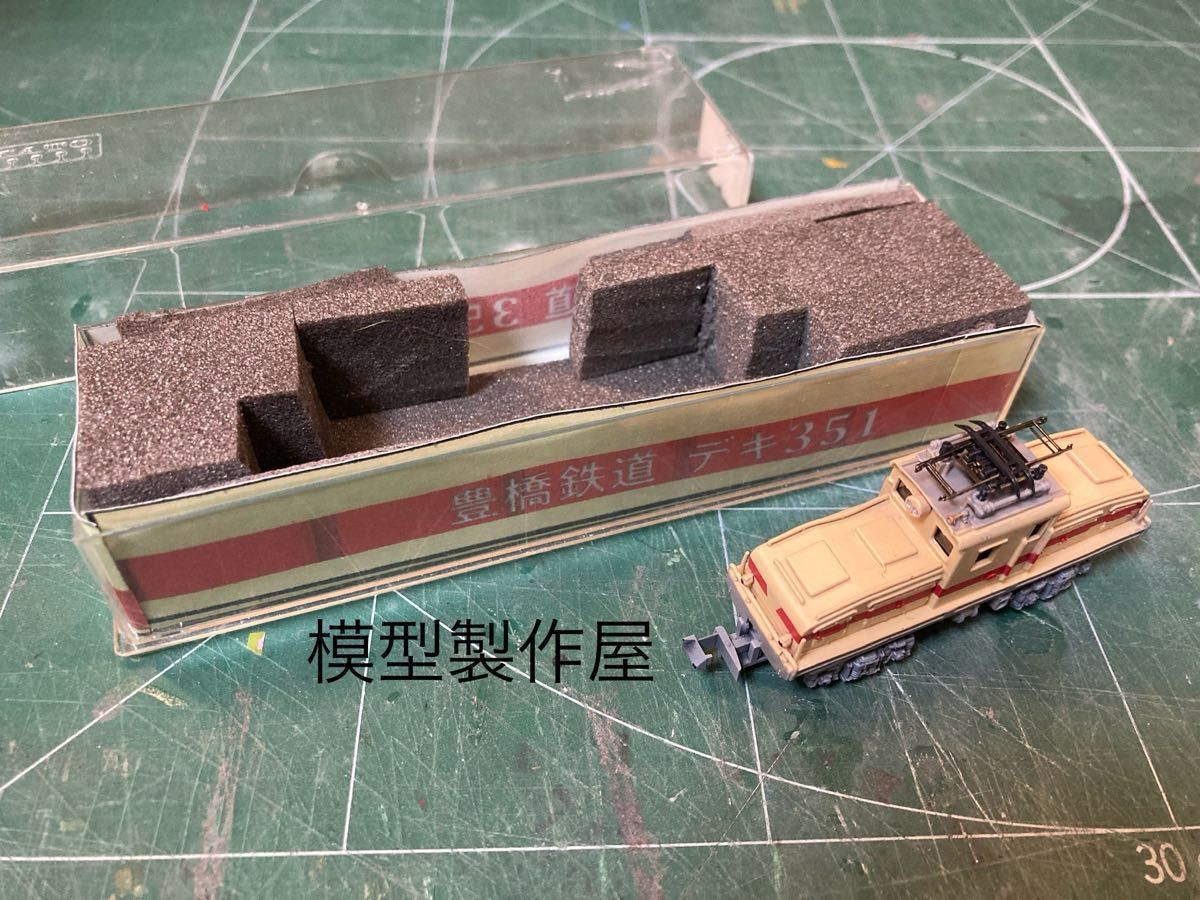 豊橋鉄道デキ351タイプ Nゲージ 電気機関車 動力付き 他サイト出品中