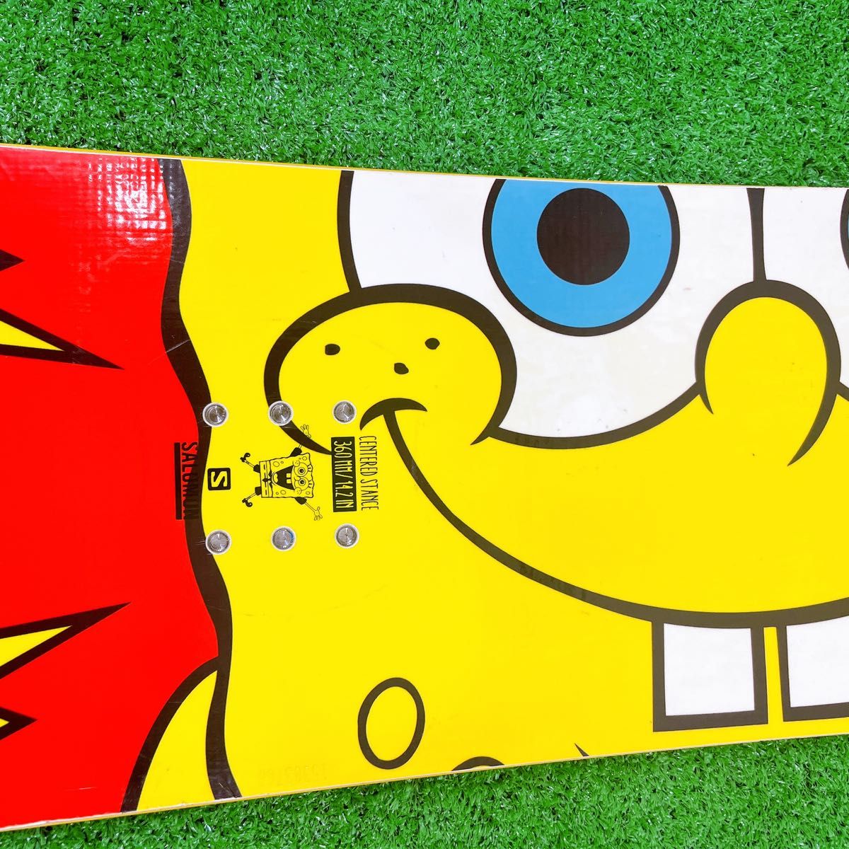 サロモン スポンジボブ コラボ スノーボード 100cm スノボ 板 子供