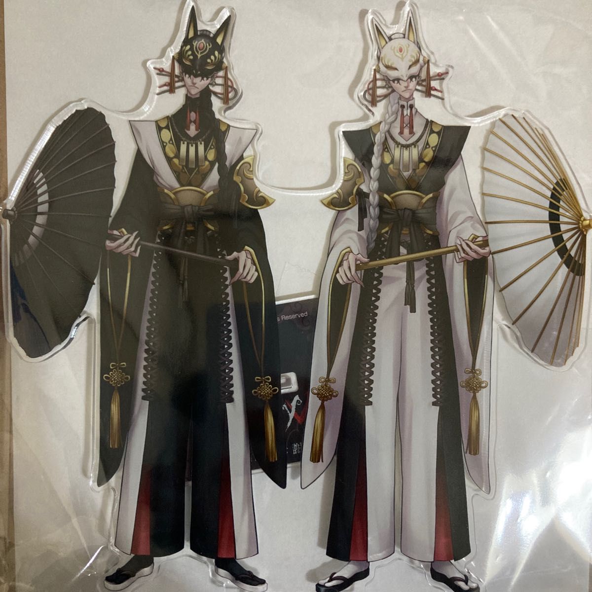 白黒無常(謝必安＆范無咎) ビッグアクリルスタンド Ver H 「一番くじ