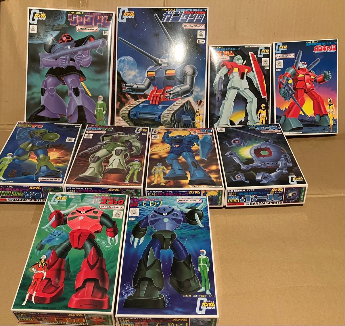 ガンプラ 旧キット 10個set 機動戦士ガンダム 未組立 バンダイ BANDAI