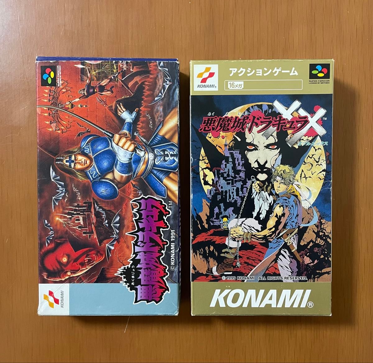 激レア KONAMI 悪魔城ドラキュラ・悪魔城ドラキュラX X( ダブル
