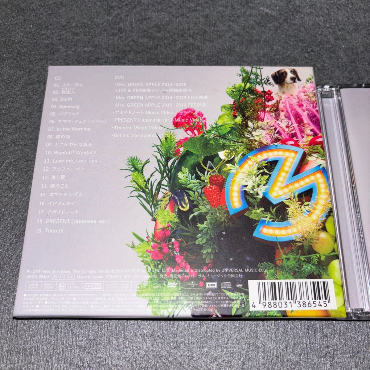 初回】Mrs GREEN APPLE 5 初回限定盤 大森元貴 若井滉斗 藤澤涼架 山中