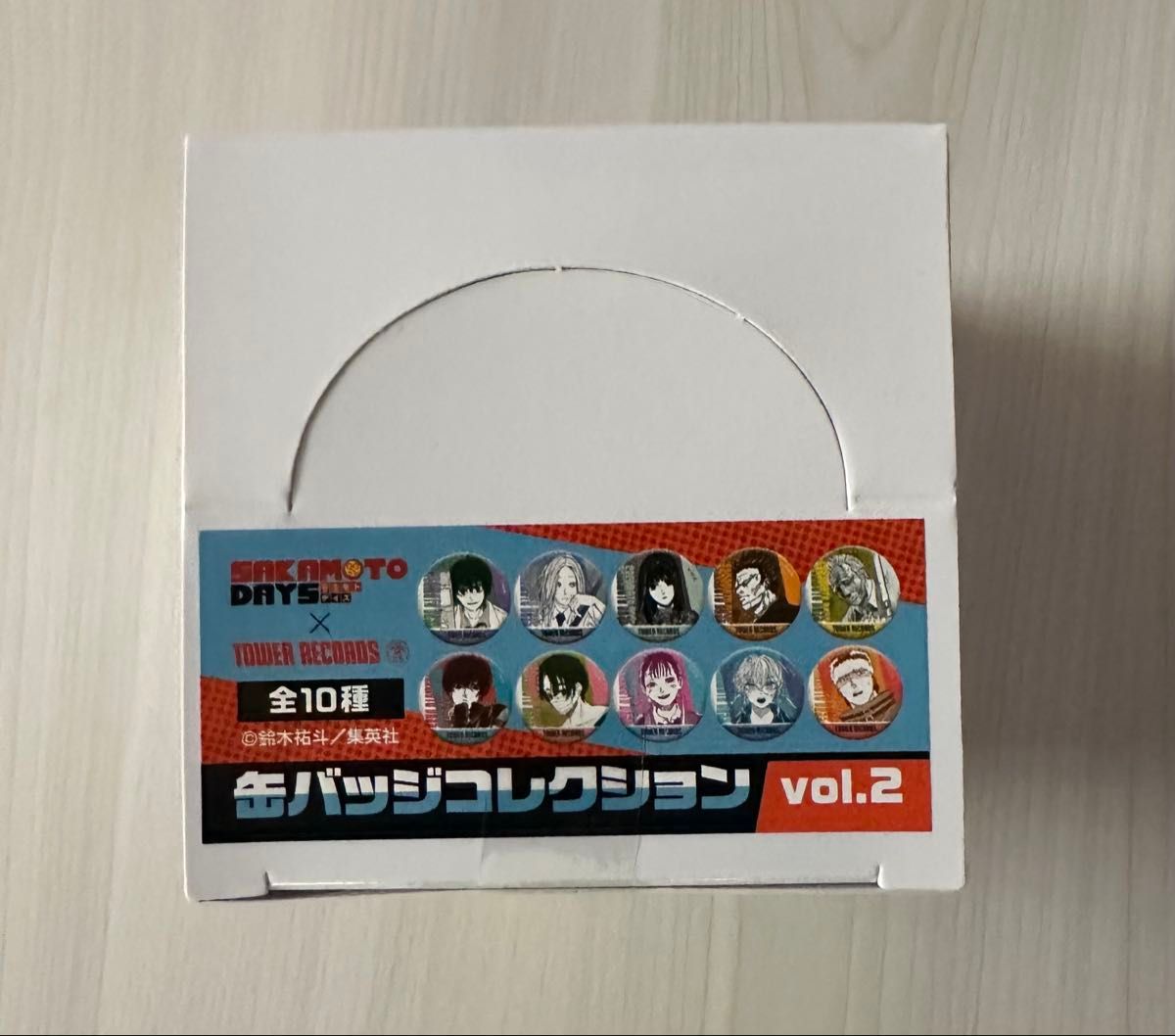 缶バッジ vol.2 サカモトデイズ box タワレコ タワレコカフェ5点