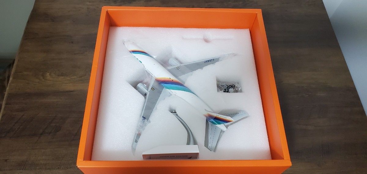 jcwings 1/200 JAS 日本エアシステム 777-200 レインボーセブン｜Yahoo