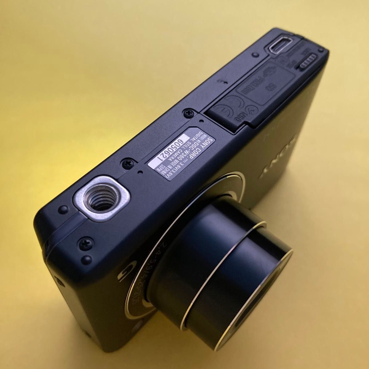 光学5倍ズーム ハイビジョンHD動画 SONY Cyber-shot DSC-W380 ブラック