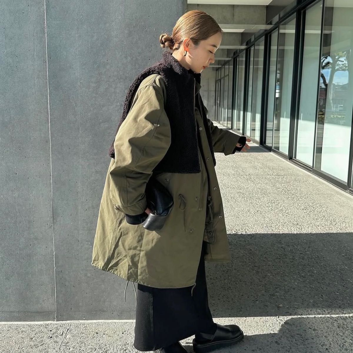 ANGIE VINTAGE / マルチWAY M-65 モッズコート 【ボアベスト付き