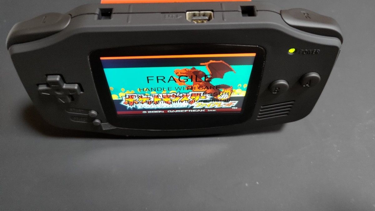 ゲームボーイアドバンス IPS V5 ラミネート液晶 USB-C充電バッテリー